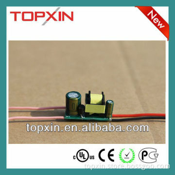 built-in power supply 3-5w 320mA isolated led internal driver